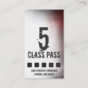 Fidélité Carte mélangée de passage de classe du carte de