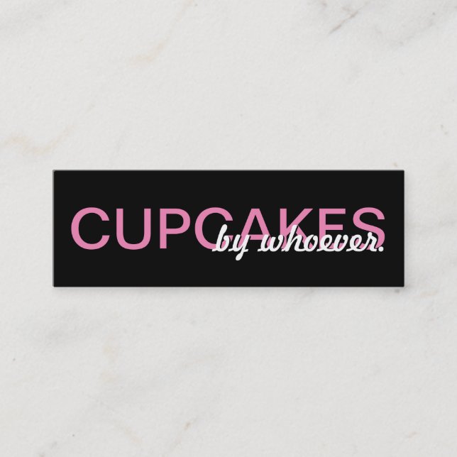 Fidélité carte perforée de petits gâteaux (Devant)