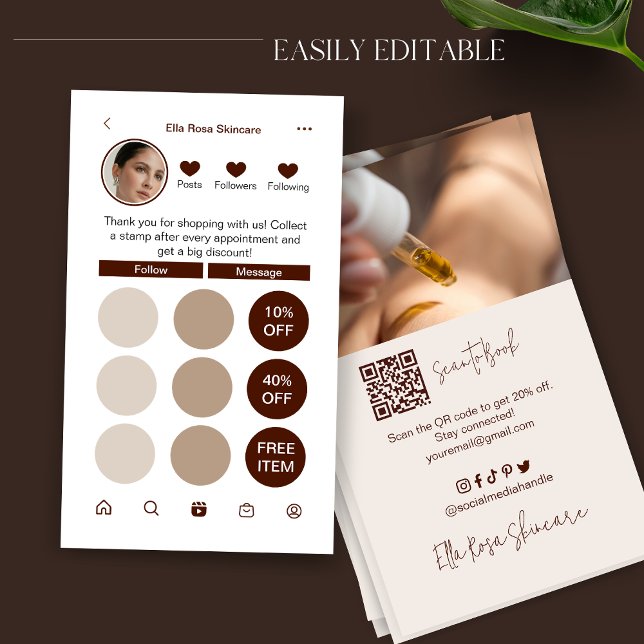 Fidélité IG Loyalty Carte de visite (Créateur téléchargé)