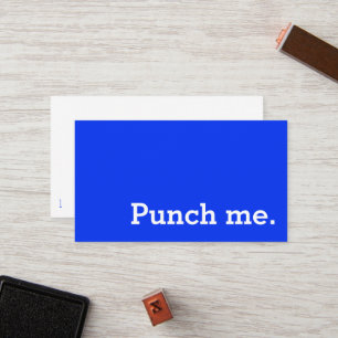 Fidélité Punch Me Simple Dark Loyalty Café Carte de Pointag
