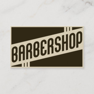 Fidélité rétro carte de timbre de raseur-coiffeur