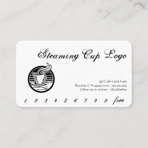Fidélité Une carte perforée de cuisson à la vapeur plus
