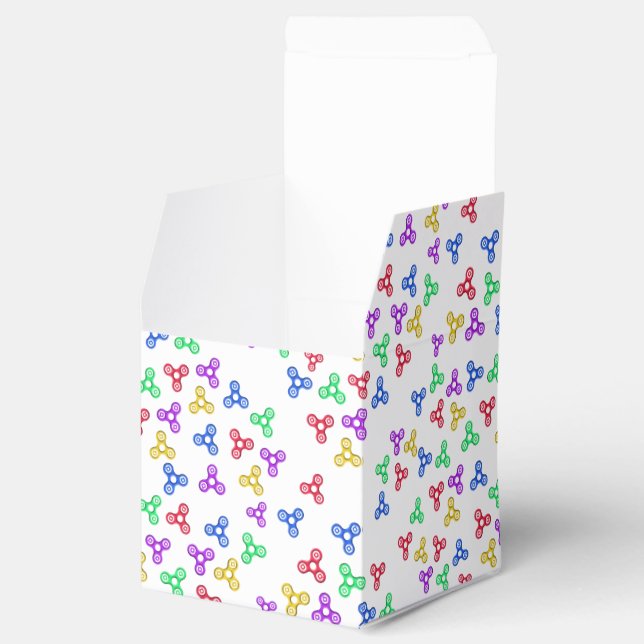 Fidget Spinners Favor Box (Opened)