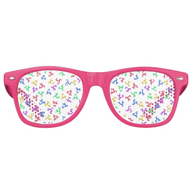 Fidget Spinners Retro Sunglasses (Front)