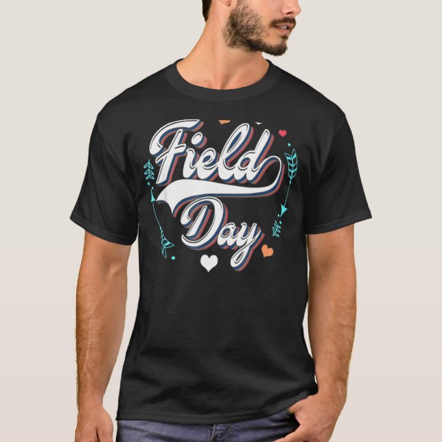 Field 2022 Day Retro  Field Day T-Shirt (Front)