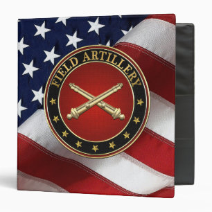 Field Artillery Branch Insignia Special Edition Binder