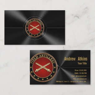 Field Artillery Branch Insignia Special Edition Business Card