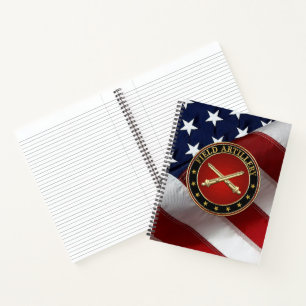 Field Artillery Branch Insignia Special Edition Notebook