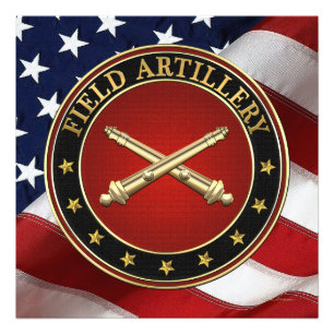 Field Artillery Branch Insignia Special Edition Photo Print