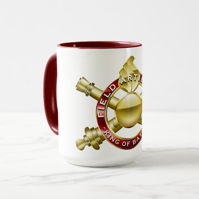 Field Artillery Coffee Mug (Front Left)