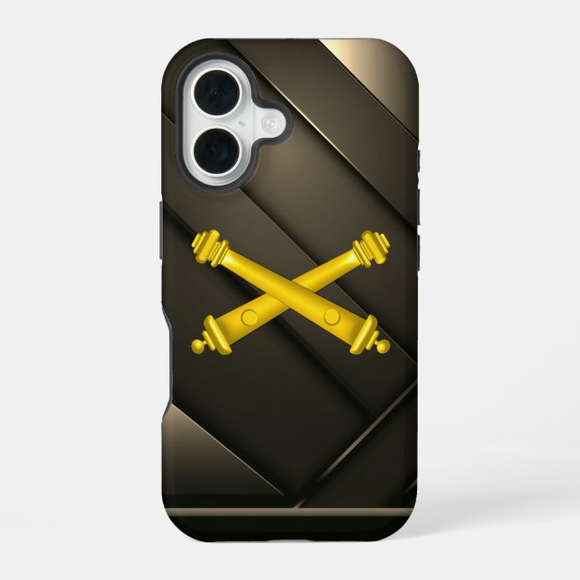 Field Artillery  iPhone 16 Case (Back)
