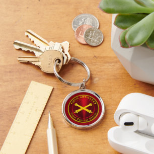 Field Artillery Keychain