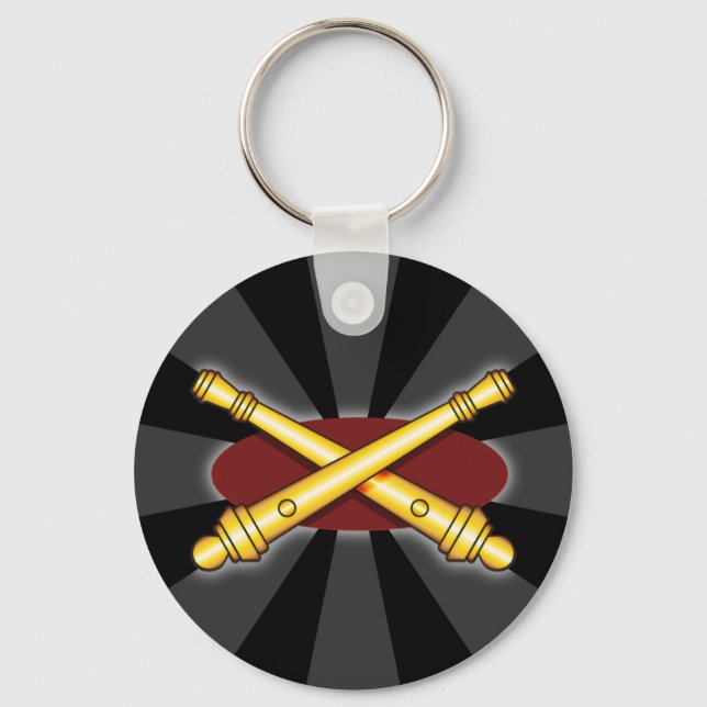 Field Artillery Keychain (Front)