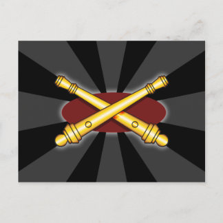 Field Artillery Postcard