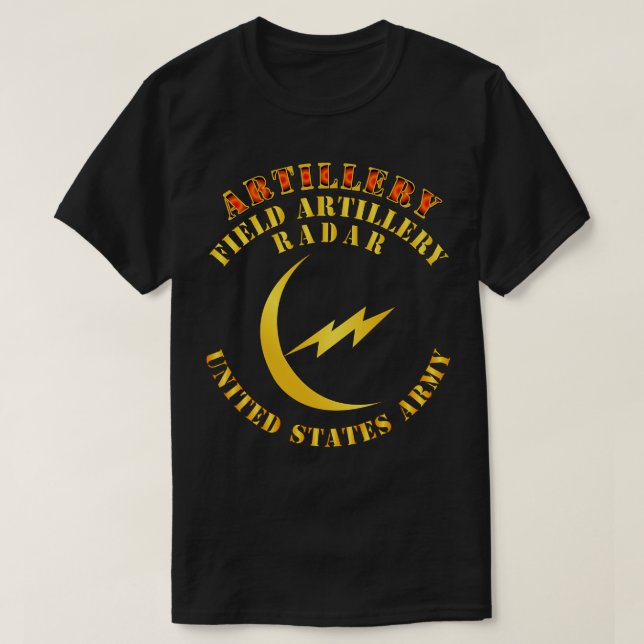 Field Artillery Radar T-Shirt (Design Front)
