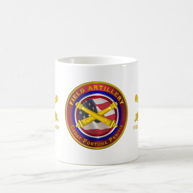  Field Artillery Soldier Coffee Mug (Center)
