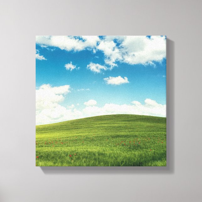 Field  canvas print (Front)