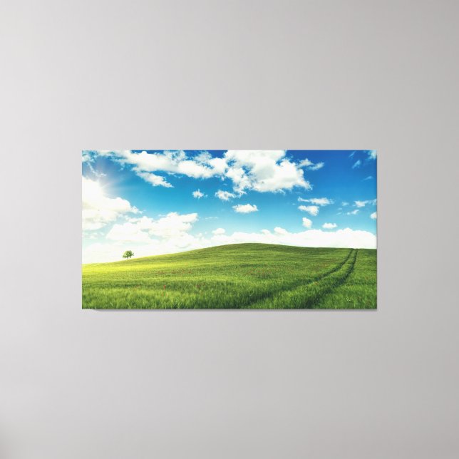 Field Canvas Print (Front)