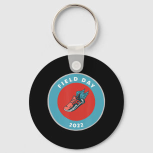 Field Day 2022- Elementary School Field Day Team S Keychain