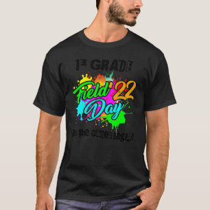 Field Day 2022 First Grade Let The Games Begin Tea T-Shirt
