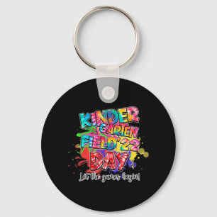 Field Day 2022 Kindergarten Let The Games Begin Ki Keychain