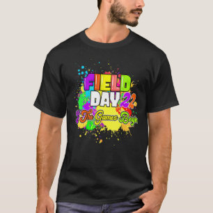 Field Day 2022 Let The Games Begin Kids Boys Girls T-Shirt