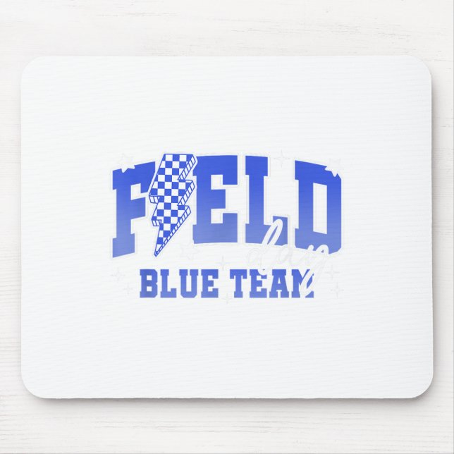Field Day 2025 Blue Team Field Trip Colour Team Te Mouse Pad (Front)