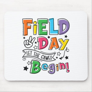 Field Day 2025 Let The Games Begin Teachers Kids F Mouse Pad