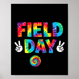 Field Day 2026 Tie Dye Peace Sign Teacher Student
