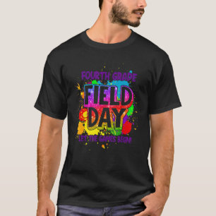 Field Day Fourth Grade Let The Games Begin Kids Co T-Shirt
