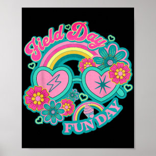 Field Day Fun Day For Teachers &amp; Kids Field Da Poster