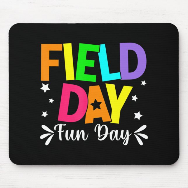 Field Day Fun Day School Trip Field Day Teacher Ki Mouse Pad (Front)