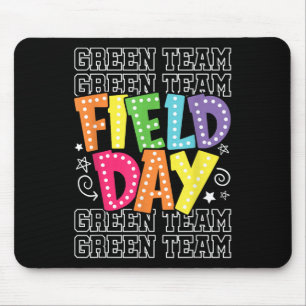 Field Day Green Team Colour War Camp Team Game Com Mouse Pad