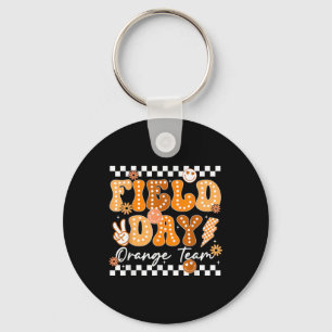 Field Day Orange Team Colour Field Trip Team Game Keychain