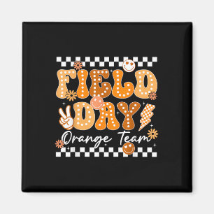 Field Day Orange Team Colour Field Trip Team Game  Magnet
