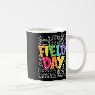 Field Day Orange Team Colour War Camp Team Game Co Coffee Mug