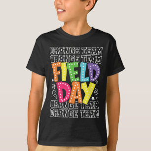 Field Day Orange Team Colour War Camp Team Game Co T-Shirt