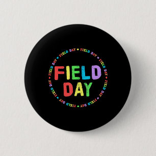 Field Day Physical Education Gym Teacher P.E 60 2 Inch Round Button
