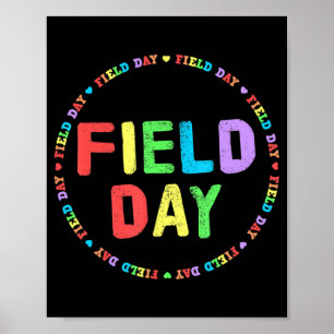 Field Day Physical Education Gym Teacher P.E 60 Poster