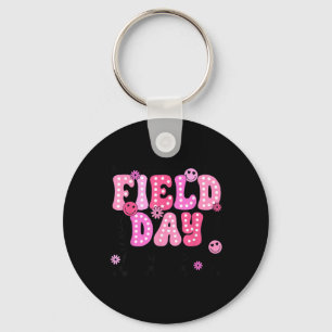 Field Day Pink Team Colour Field Trip Team Game Co Keychain
