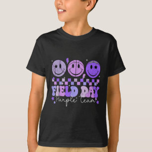 Field Day Purple Team Colour Field Trip Team Game T-Shirt