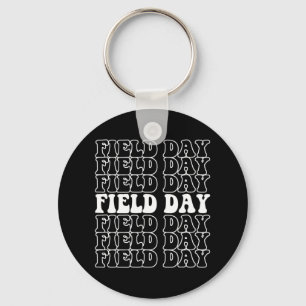 Field Day Teacher Student Cool Last Day Of School Keychain
