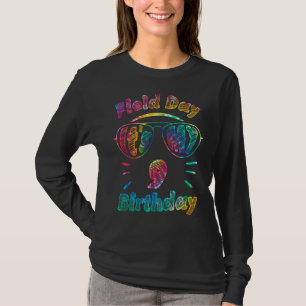 Field Day Teachers It's My 9th Birthday Kids Tie D T-Shirt