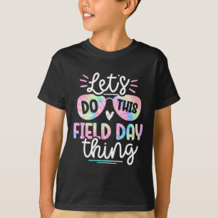 Field Day Tie Dye Field Day 0 Teachers Kids  T-Shirt