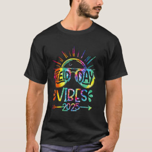 Field Day Vibes Retro Teacher Kids Field Day Tie D T-Shirt