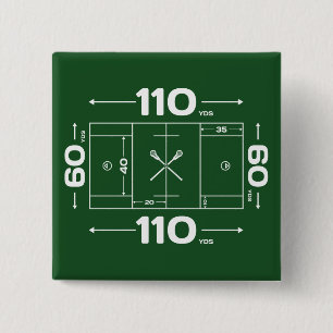 Field Dimensions 2 Inch Square Button