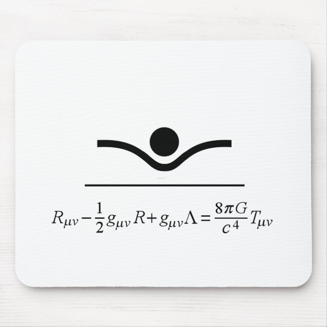 Field Equation Mouse Pad (Front)