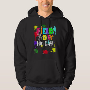 Field Fun Day Squad School Trip Vibes Boys Girls T Hoodie