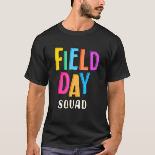 Field Fun Day Squad School Trip Vibes Boys Girls T T-Shirt