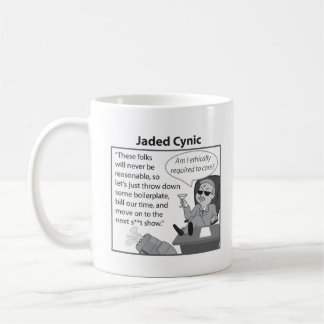 Field Guide to Lawyers: Jaded Cynic Mug